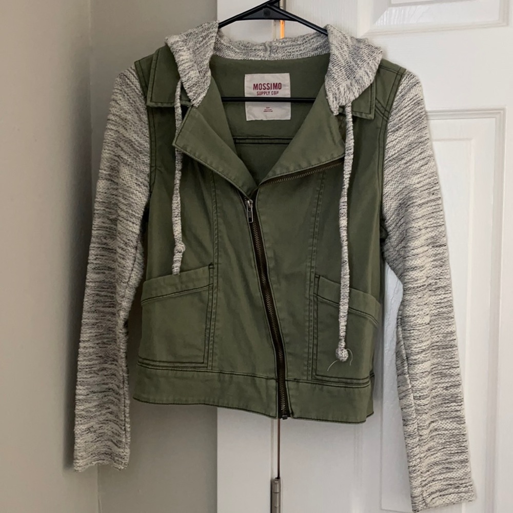 Size Small Mossimo green jacket